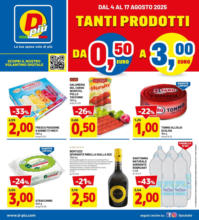 Tanti prodotti da 0.50 euro a 3.00 euro
