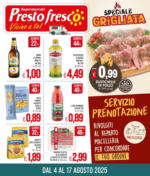 Prestofresco Vicino a te! - al 17.08.2025
