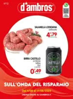 D'Ambros Sull'onda del risparmio - al 17.08.2025