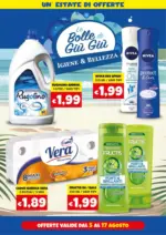 Le Bolle di Giù Giù Un Estate di offerte - al 17.08.2025