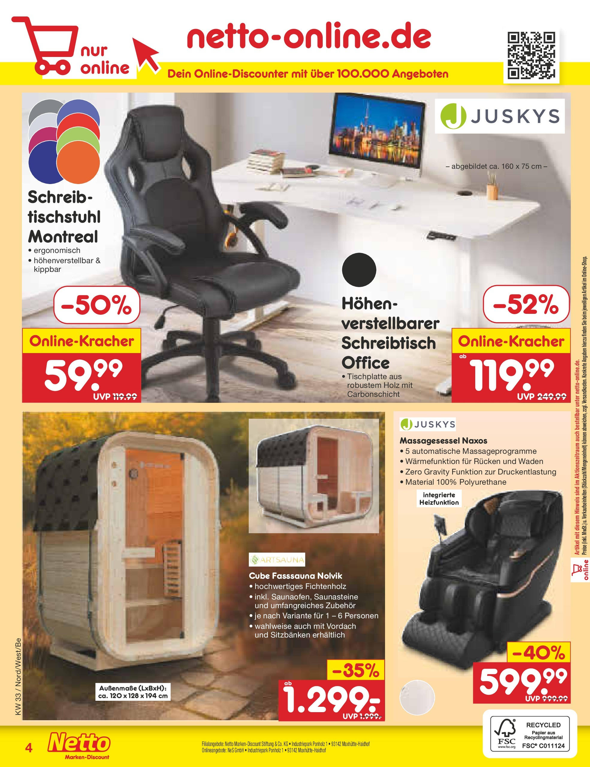 Netto Marken-Discount prospekt Witzenhausen (ab 07.08.2025) » Angebote | Seite: 33 Netto Marken-Discount prospekt Witzenhausen (ab 07.08.2025) » Angebote | Seite: 33