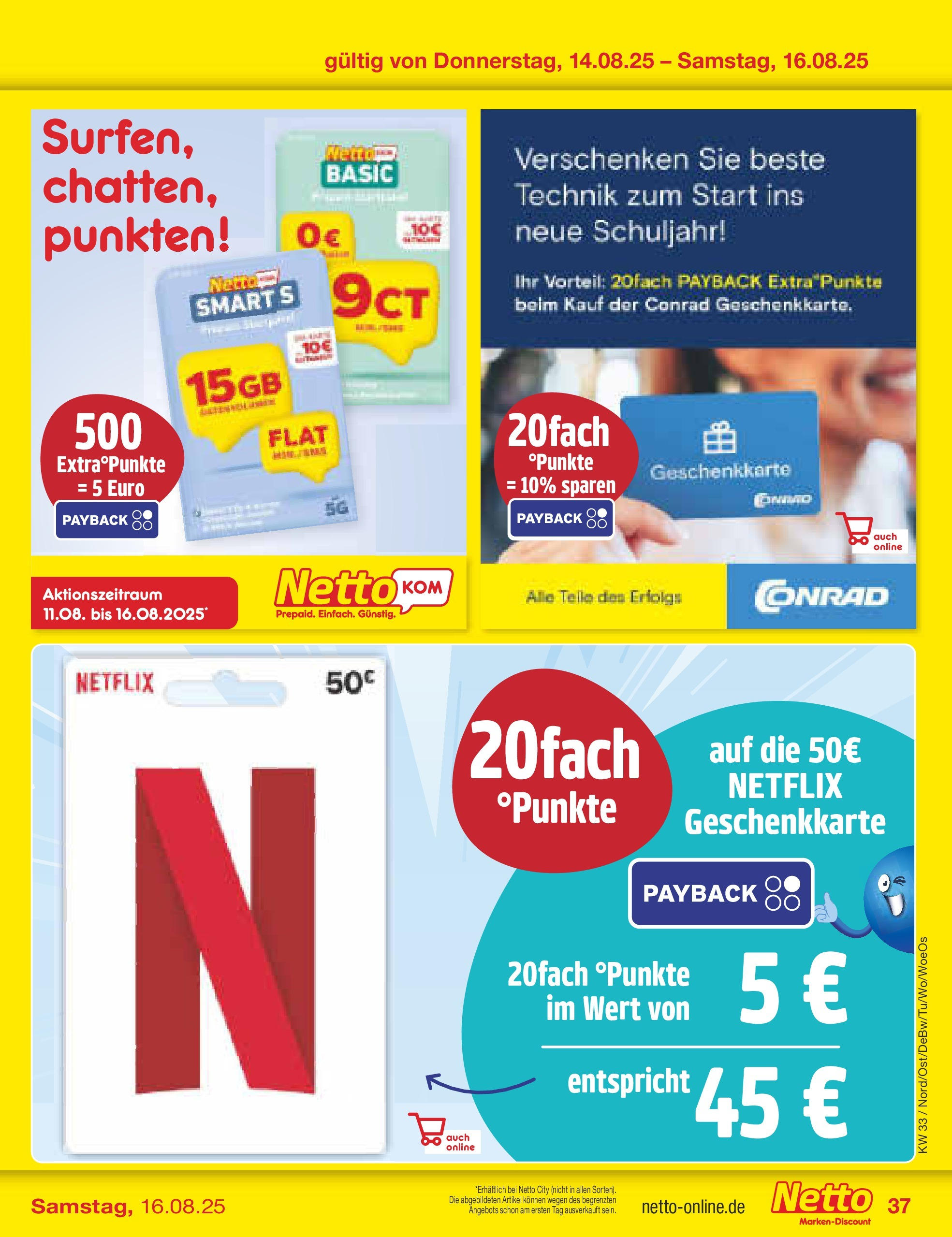 Netto Marken-Discount prospekt Witzenhausen (ab 07.08.2025) » Angebote | Seite: 55 Netto Marken-Discount prospekt Witzenhausen (ab 07.08.2025) » Angebote | Seite: 55