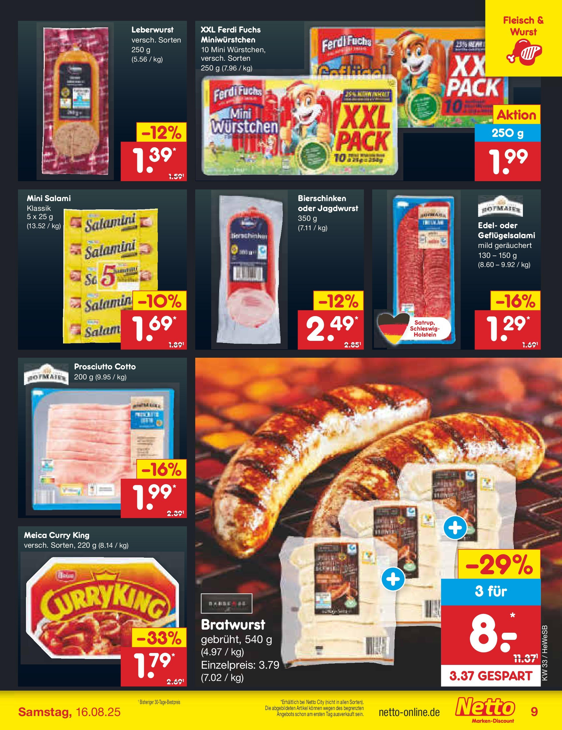 Netto Marken-Discount prospekt Brietlingen (ab 11.08.2025) » Angebote | Seite: 13 Netto Marken-Discount prospekt Brietlingen (ab 11.08.2025) » Angebote | Seite: 13