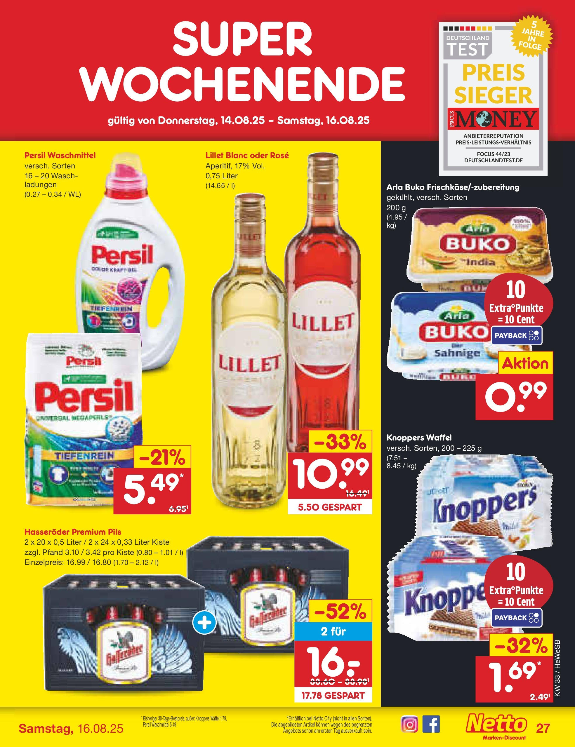 Netto Marken-Discount prospekt Brietlingen (ab 11.08.2025) » Angebote | Seite: 43 Netto Marken-Discount prospekt Brietlingen (ab 11.08.2025) » Angebote | Seite: 43