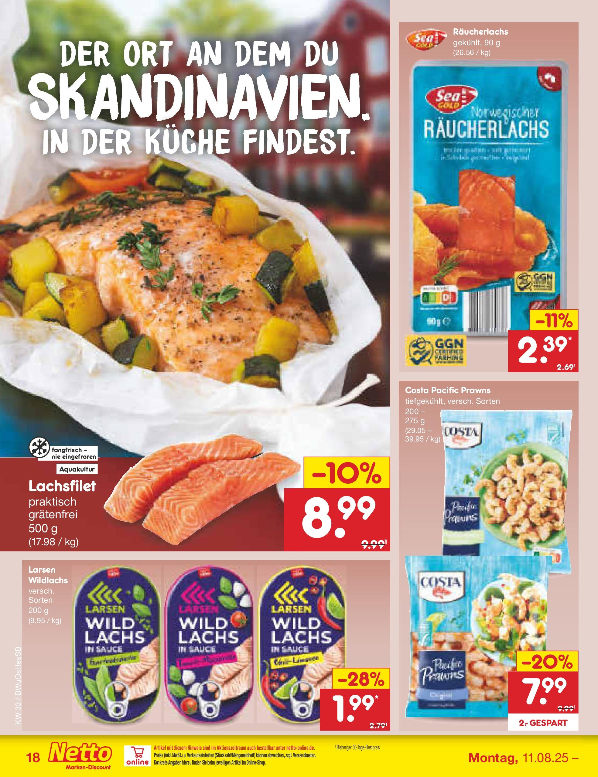 Netto Marken-Discount prospekt Witzenhausen (ab 07.08.2025) » Angebote | Seite: 26 | Produkte: Küche, Lachs, Räucherlachs Netto Marken-Discount prospekt Witzenhausen (ab 07.08.2025) » Angebote | Seite: 26 | Produkte: Küche, Lachs, Räucherlachs
