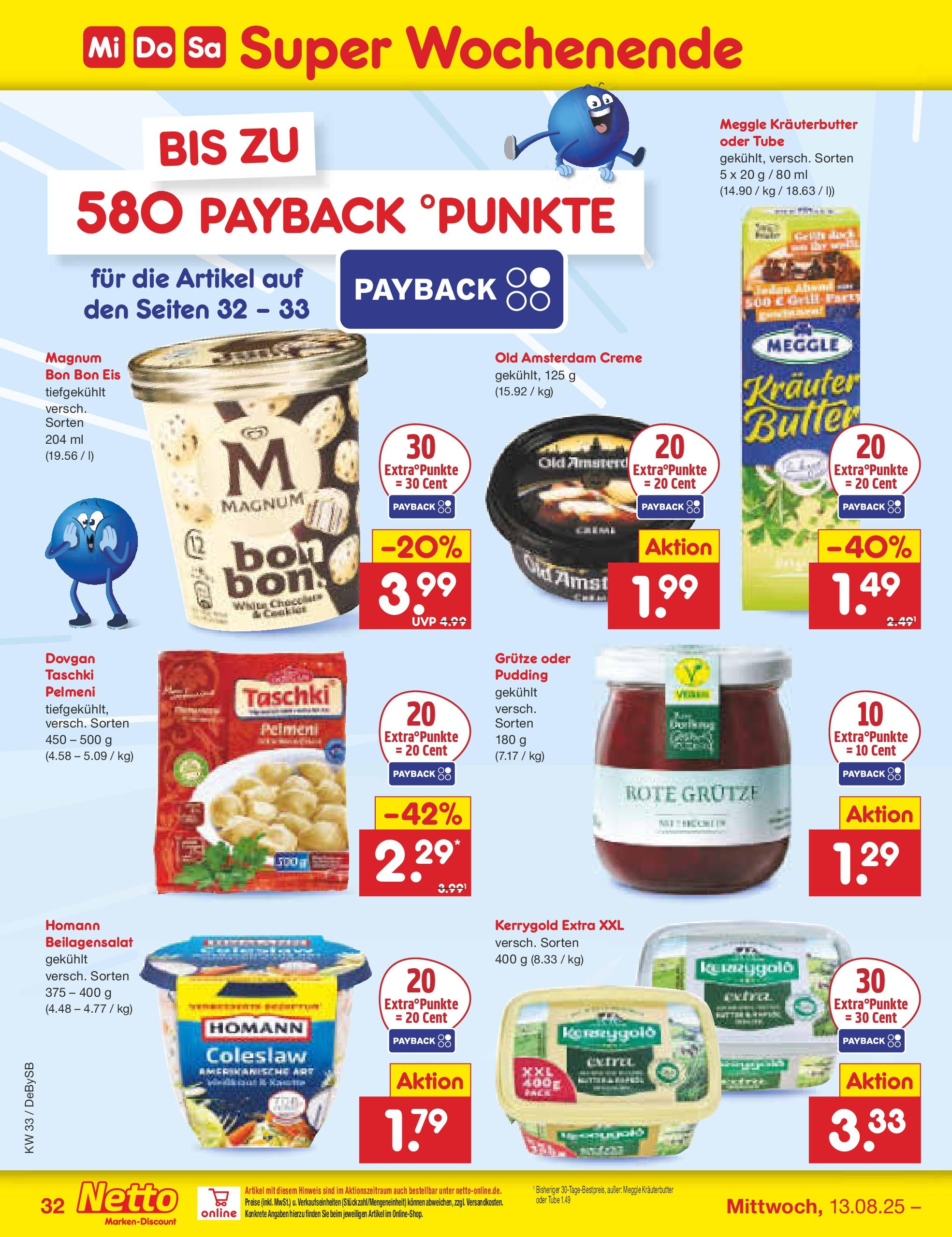 Netto Marken-Discount prospekt Thierhaupten (ab 11.08.2025) » Angebote | Seite: 50 | Produkte: Butter, Kräuterbutter, Pudding, Creme Netto Marken-Discount prospekt Thierhaupten (ab 11.08.2025) » Angebote | Seite: 50 | Produkte: Butter, Kräuterbutter, Pudding, Creme