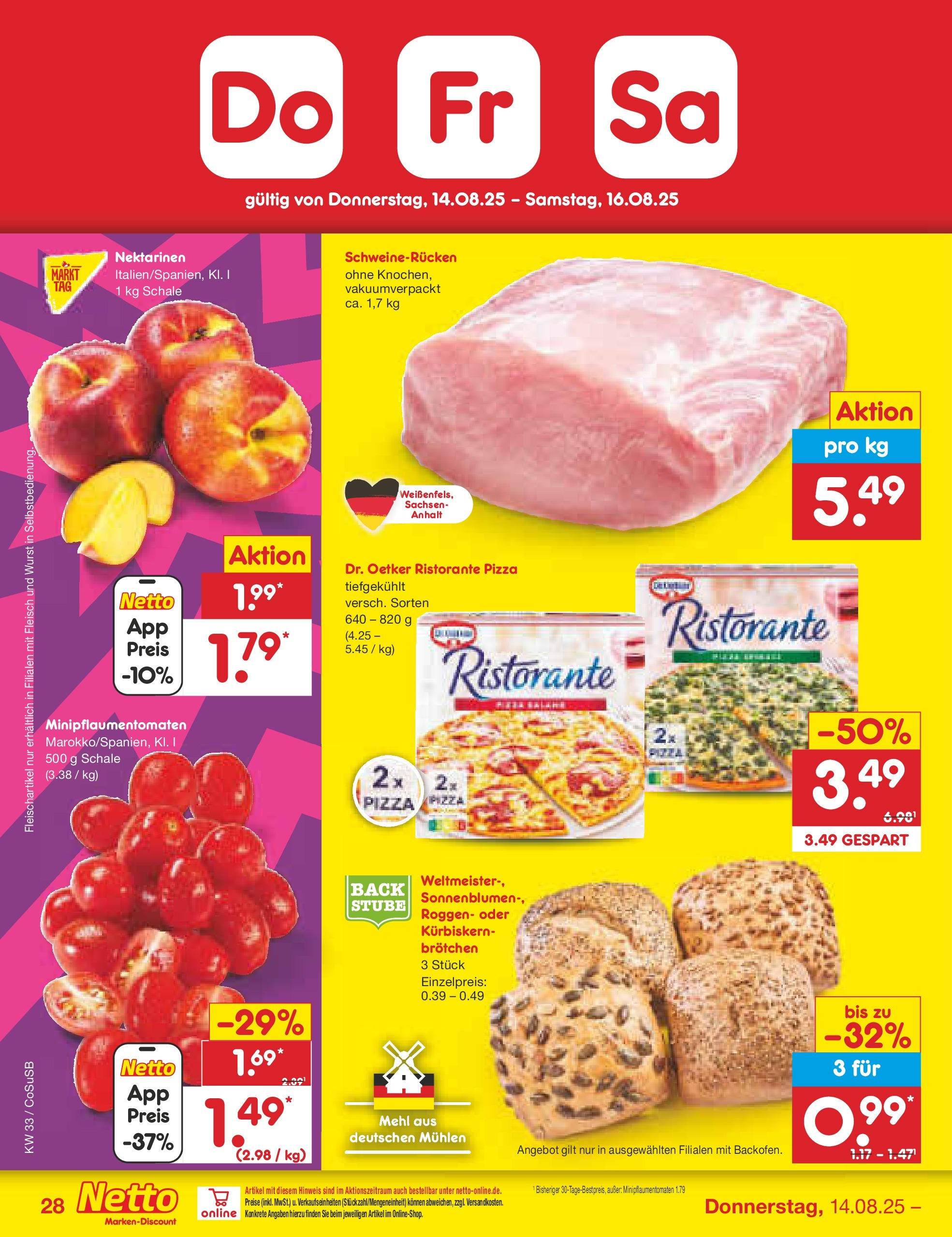 Netto Marken-Discount prospekt Bitterfeld-Wolfen	 (ab 11.08.2025) » Angebote | Seite: 44 | Produkte: Batterien