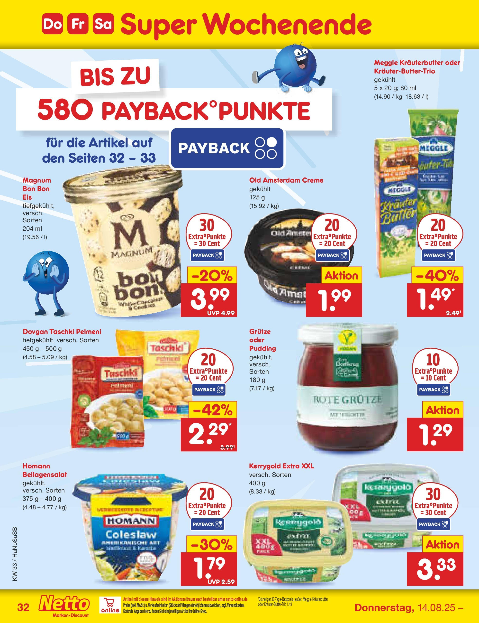 Netto Marken-Discount prospekt Wuppertal (ab 11.08.2025) » Angebote | Seite: 50 | Produkte: Butter, Kräuterbutter, Pudding, Creme Netto Marken-Discount prospekt Wuppertal (ab 11.08.2025) » Angebote | Seite: 50 | Produkte: Butter, Kräuterbutter, Pudding, Creme