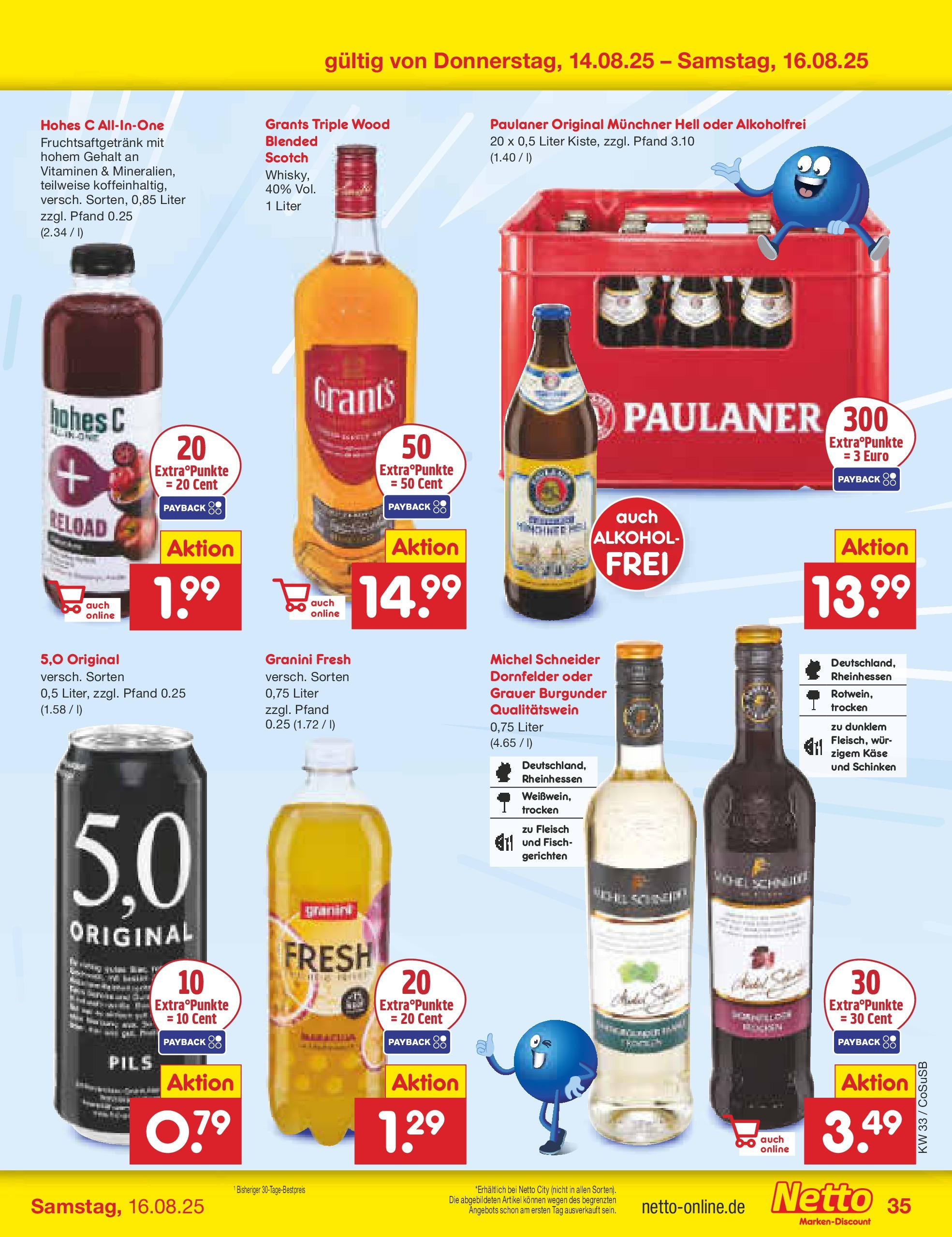 Netto Marken-Discount prospekt Bitterfeld-Wolfen	 (ab 11.08.2025) » Angebote | Seite: 51 | Produkte: Knorr, Erasco