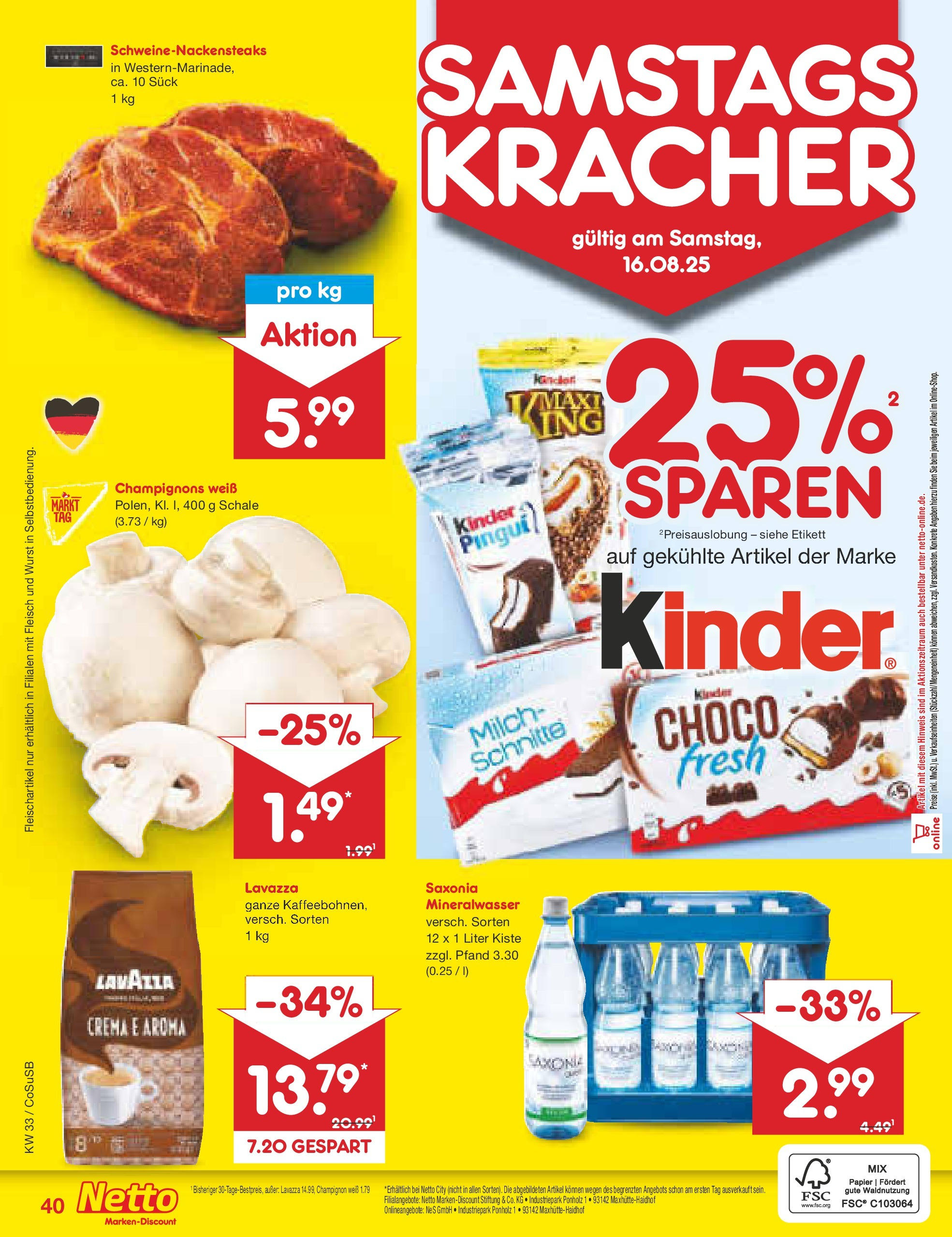 Netto Marken-Discount prospekt Bitterfeld-Wolfen	 (ab 11.08.2025) » Angebote | Seite: 58