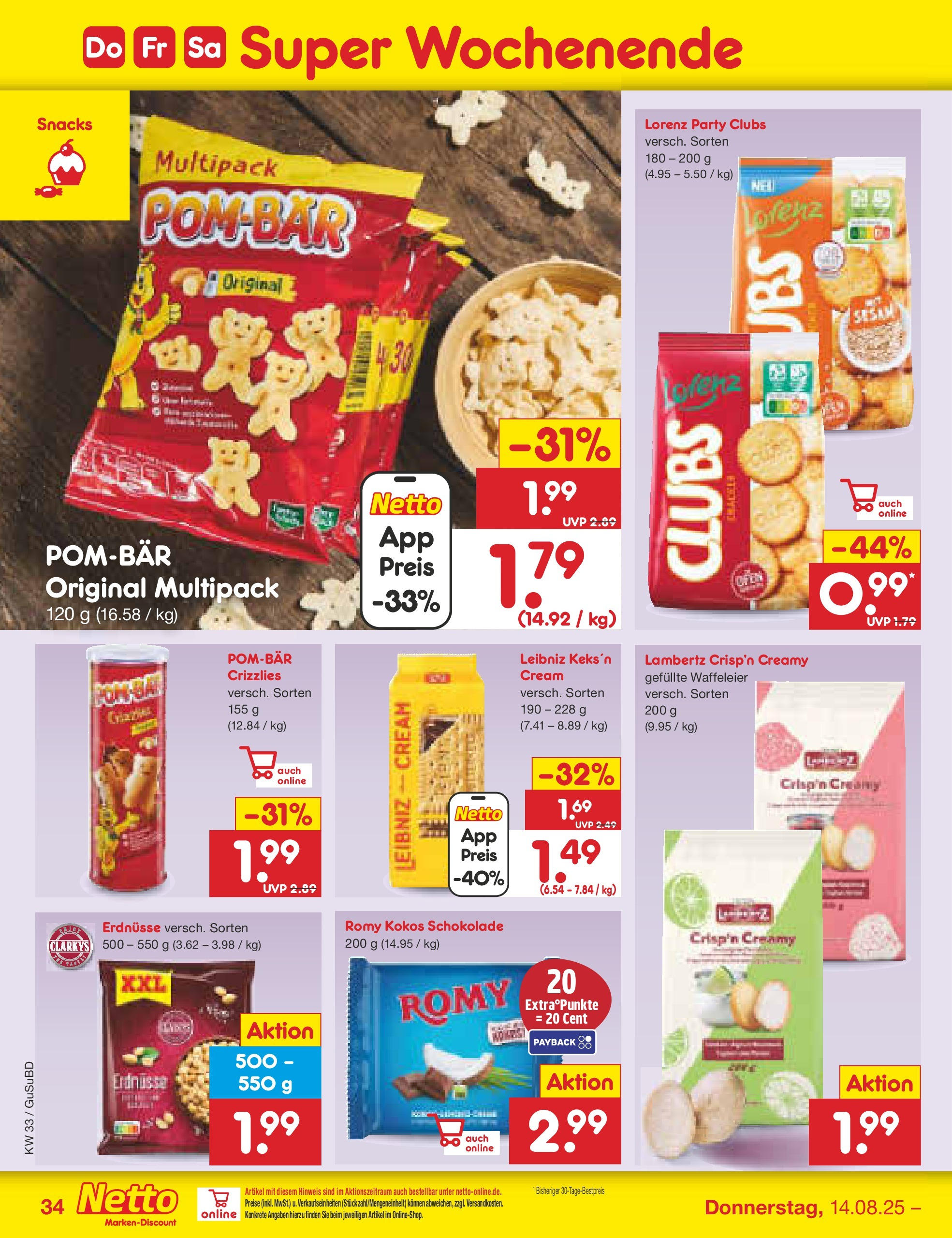 Netto Marken-Discount prospekt Glauchau (ab 07.08.2025) » Angebote | Seite: 52 | Produkte: Ofen, Erdnüsse, Schokolade Netto Marken-Discount prospekt Glauchau (ab 07.08.2025) » Angebote | Seite: 52 | Produkte: Ofen, Erdnüsse, Schokolade