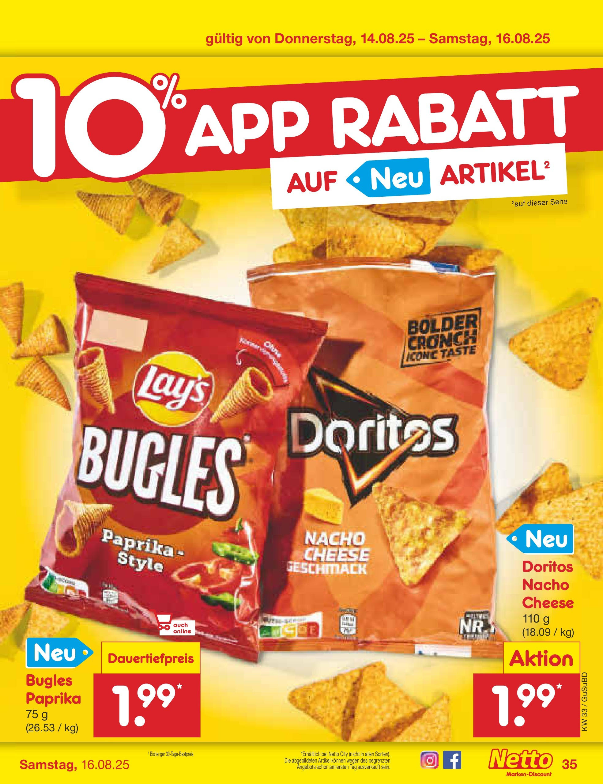 Netto Marken-Discount prospekt Glauchau (ab 07.08.2025) » Angebote | Seite: 53 | Produkte: Paprika Netto Marken-Discount prospekt Glauchau (ab 07.08.2025) » Angebote | Seite: 53 | Produkte: Paprika