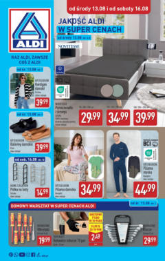 Pogląd oferty "Aldi Gazetka - Hity od Środy i od Soboty" - ważna od 13.08.2025