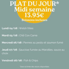 Plat Du Jour