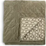 JYSK JYSK Cuvertură VILLMORELL 220x240 verde/alb