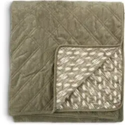 JYSK Cuvertură VILLMORELL 220x240 verde/alb