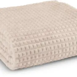 JYSK Pătură fleece HAGTORN 140x200 bej