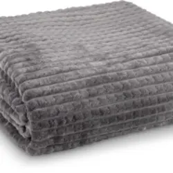 JYSK Pătură fleece HAGTORN 140x200 gri