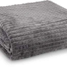 JYSK Pătură fleece HAGTORN 140x200 gri
