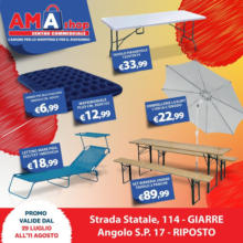Promo valide dal 29 luglio all'11 agosto