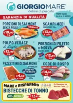 Giorgio Mare Garanzia di qualita - al 31.08.2025