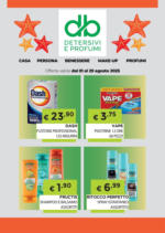 DB detersivi Offerte valide dal 01 al 29 agosto 2025 - al 29.08.2025