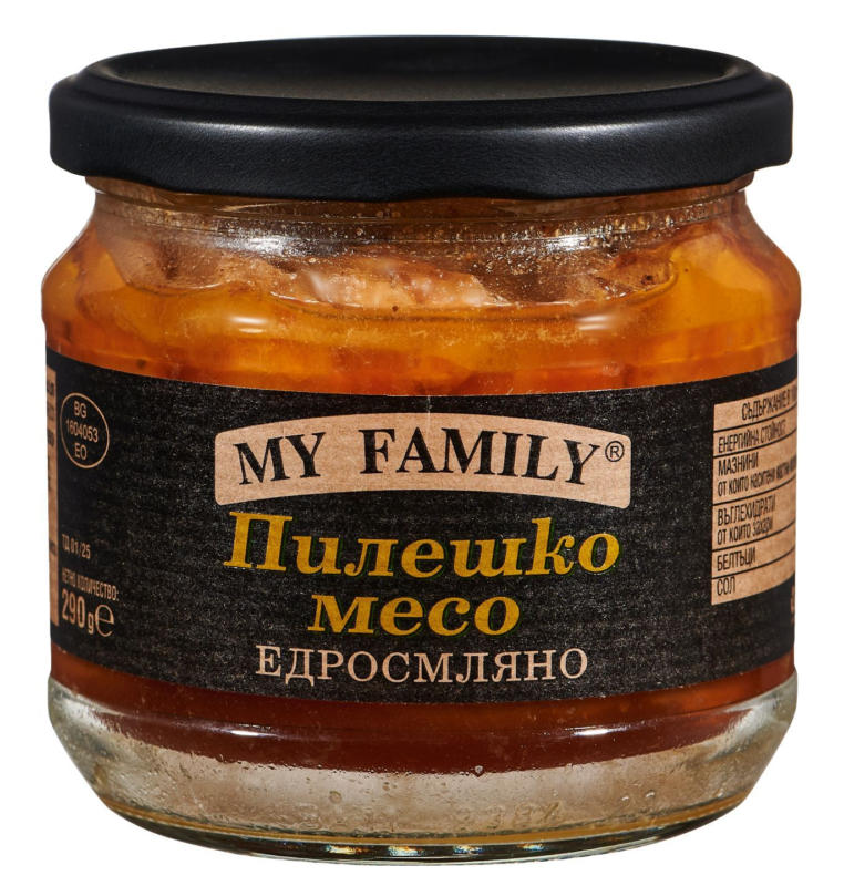My Family Месо в буркан различни видове