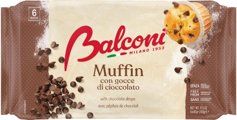 Balconi Мъфин или Плъмкейк различни видове