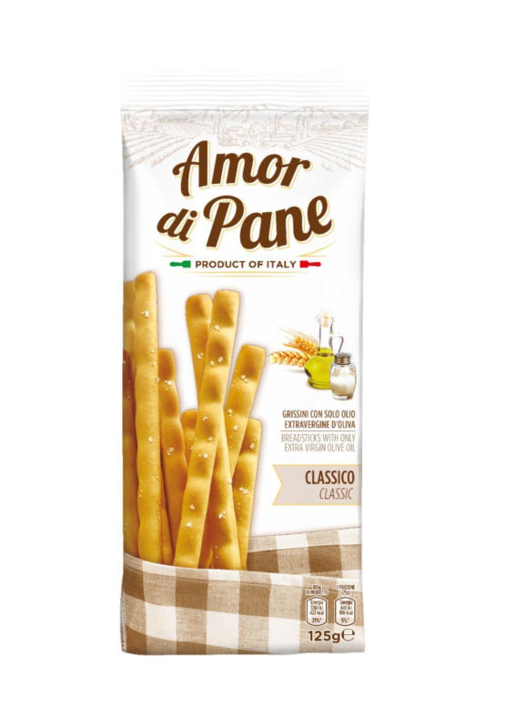 AMOR DI PANE Гризини различни видове
