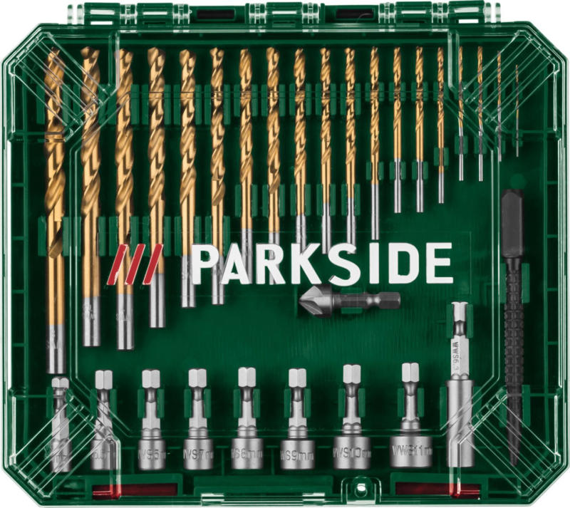 PARKSIDE® Сет битове и свредла 75 части