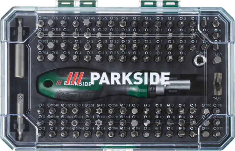Parkside® Комплект отвертка с тресчотка и битове