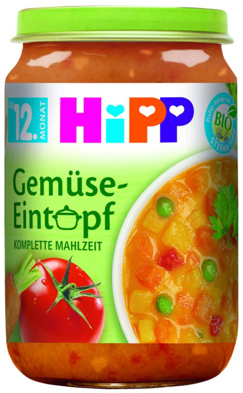 Hipp Organic Пюре булгур, зеленчуци, пуешко