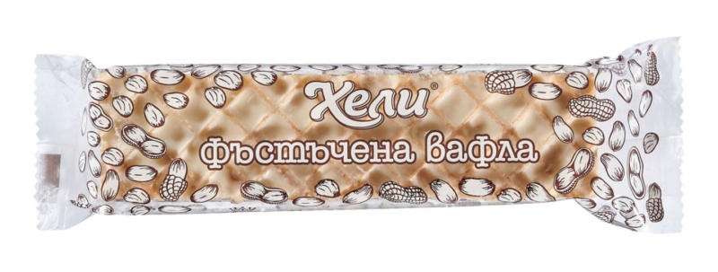 Хели Вафла Ретро фъстъчена