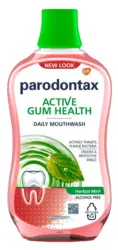 Parodontax Вода за уста различни видове