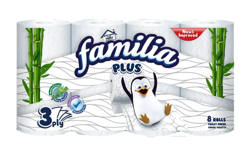 Familia Тоалетна хартия различни видове