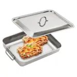 Kaufland хипермаркет INOXRIV Тава с капак 35 x 27 см или овална 40 см - до 26-10-25
