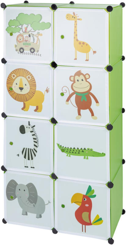 Kidland Детски шкаф с 8 отделения