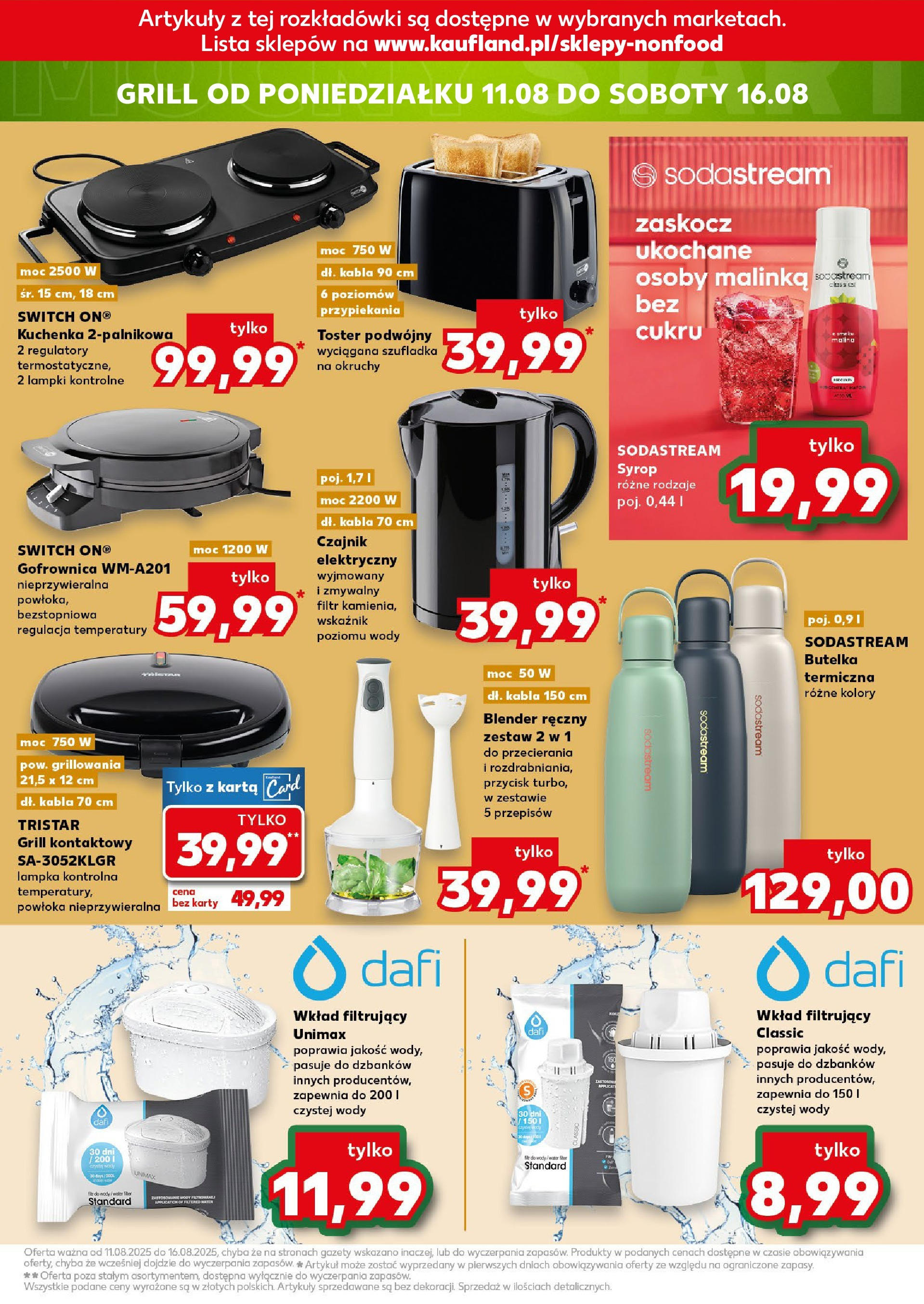 Kaufland gazetka - Mega okazje (07.08.2025) - od jutra | Strona: 15 | Produkty: Lodówka, Napoje, Stół, Krzesło Kaufland gazetka - Mega okazje od 07.08.2025 - od jutra PDF | Strona: 15 | Produkty: Lodówka, Napoje, Stół, Krzesło