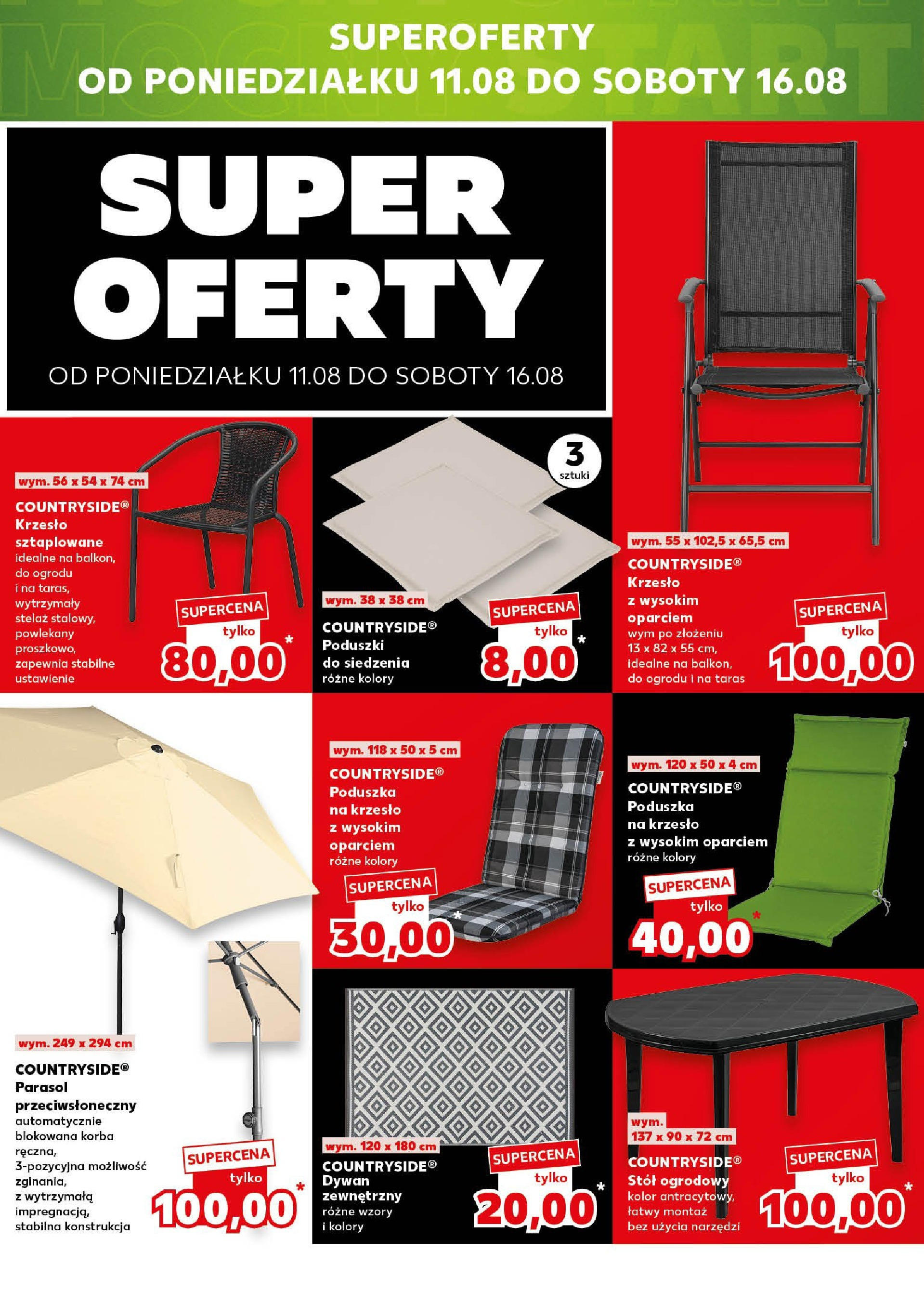 Kaufland gazetka - Mega okazje (07.08.2025) - od jutra | Strona: 16 | Produkty: Karta, Parasol, Garnek Kaufland gazetka - Mega okazje od 07.08.2025 - od jutra PDF | Strona: 16 | Produkty: Karta, Parasol, Garnek