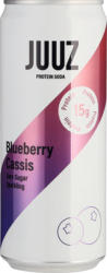 JUUZ Erfrischungsgetränk, Protein Soda, Blueberry Cassis
