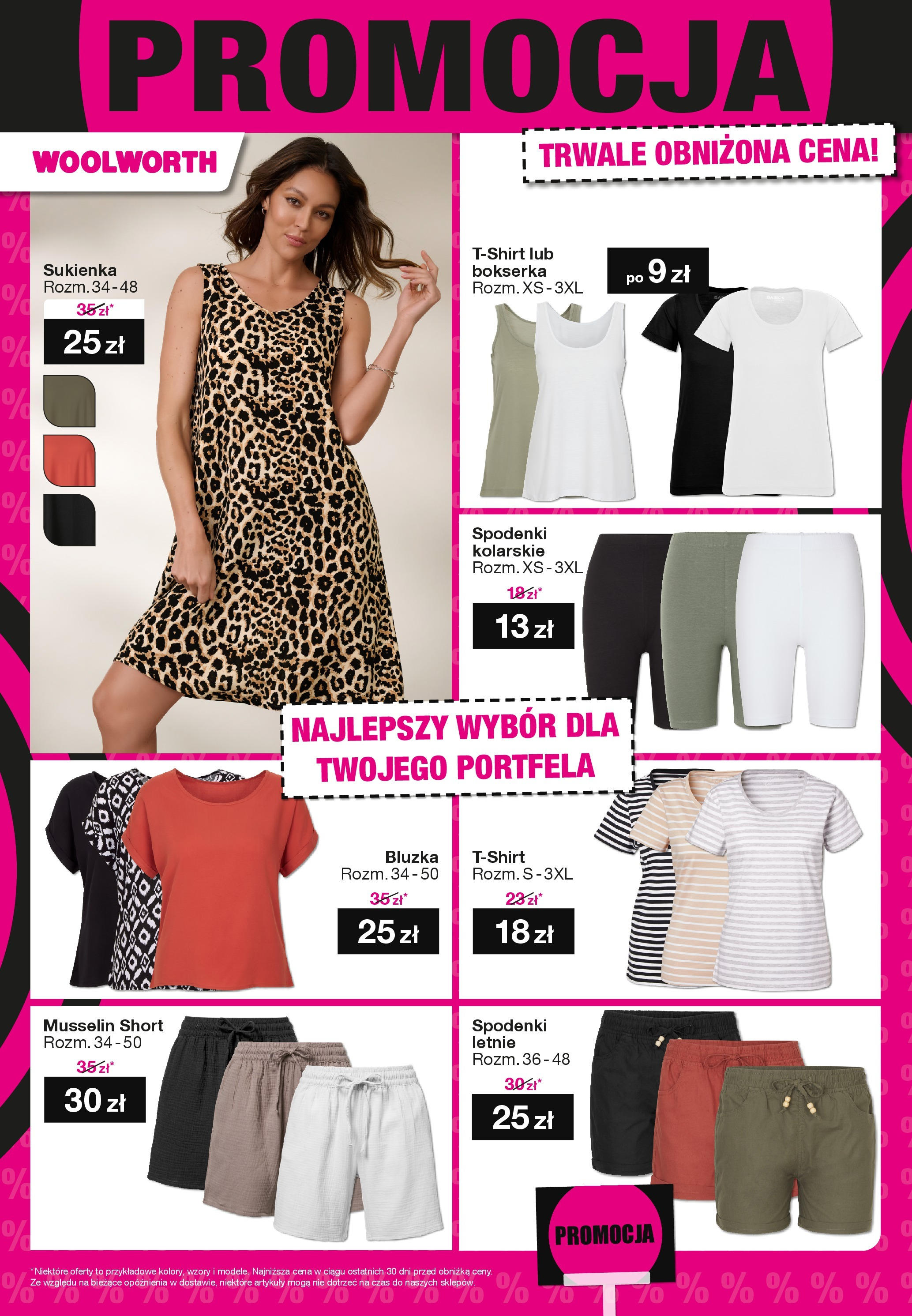 Woolworth - Woolworth: Początek szkoły od (21.08.2025 - 01.09.2025) | Strona: 24 | Produkty: Bluzka, Spodenki, Sukienka