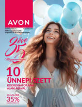 Avon újság érvényessége 31.08.2025-ig
