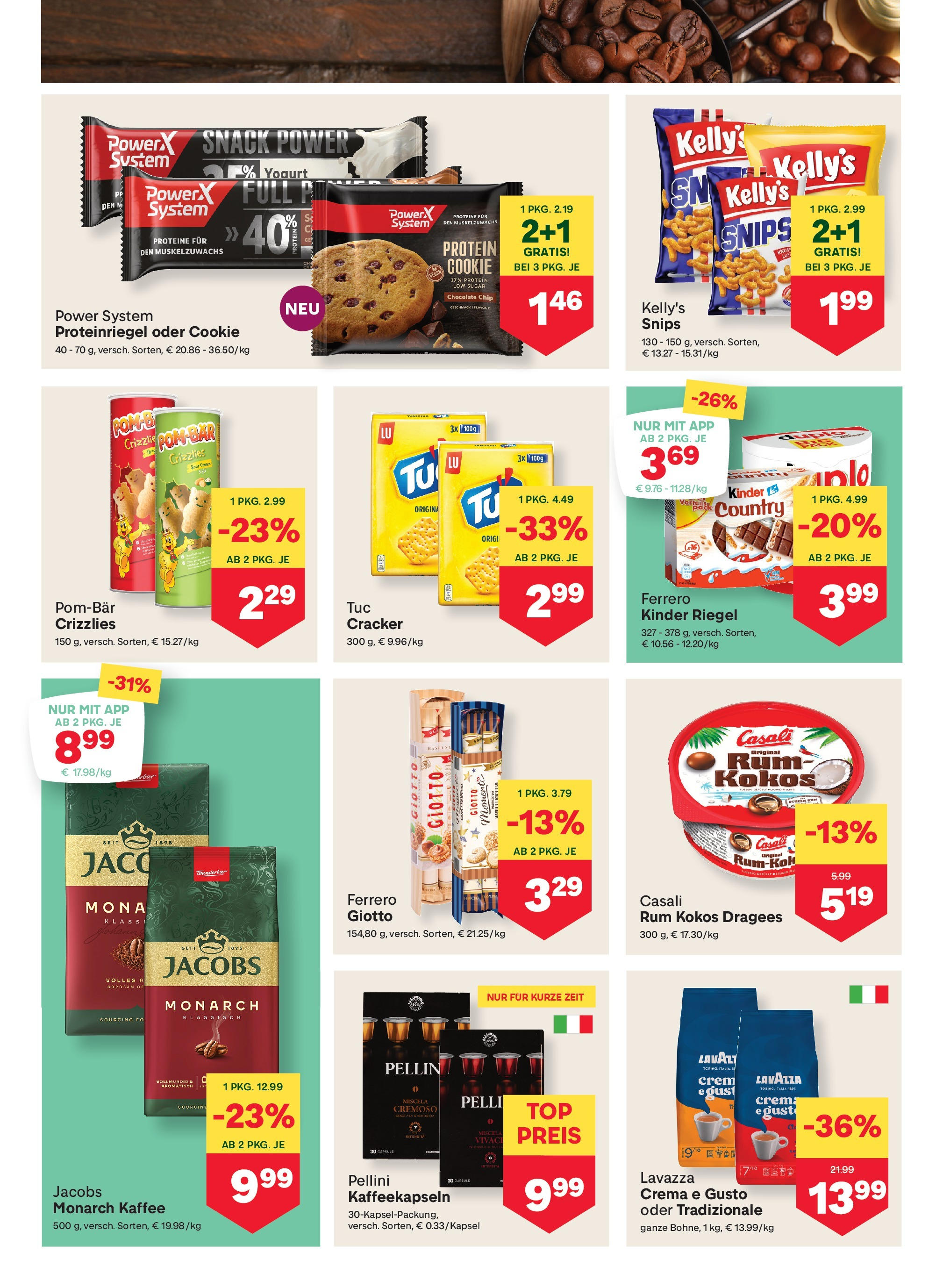 MPREIS Velden von 13.08.2025 - Aktuelle Angebote | Seite: 8 | Produkte: Kaffee