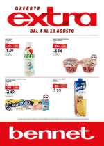 Bennet Offerte Extra - al 13.08.2025