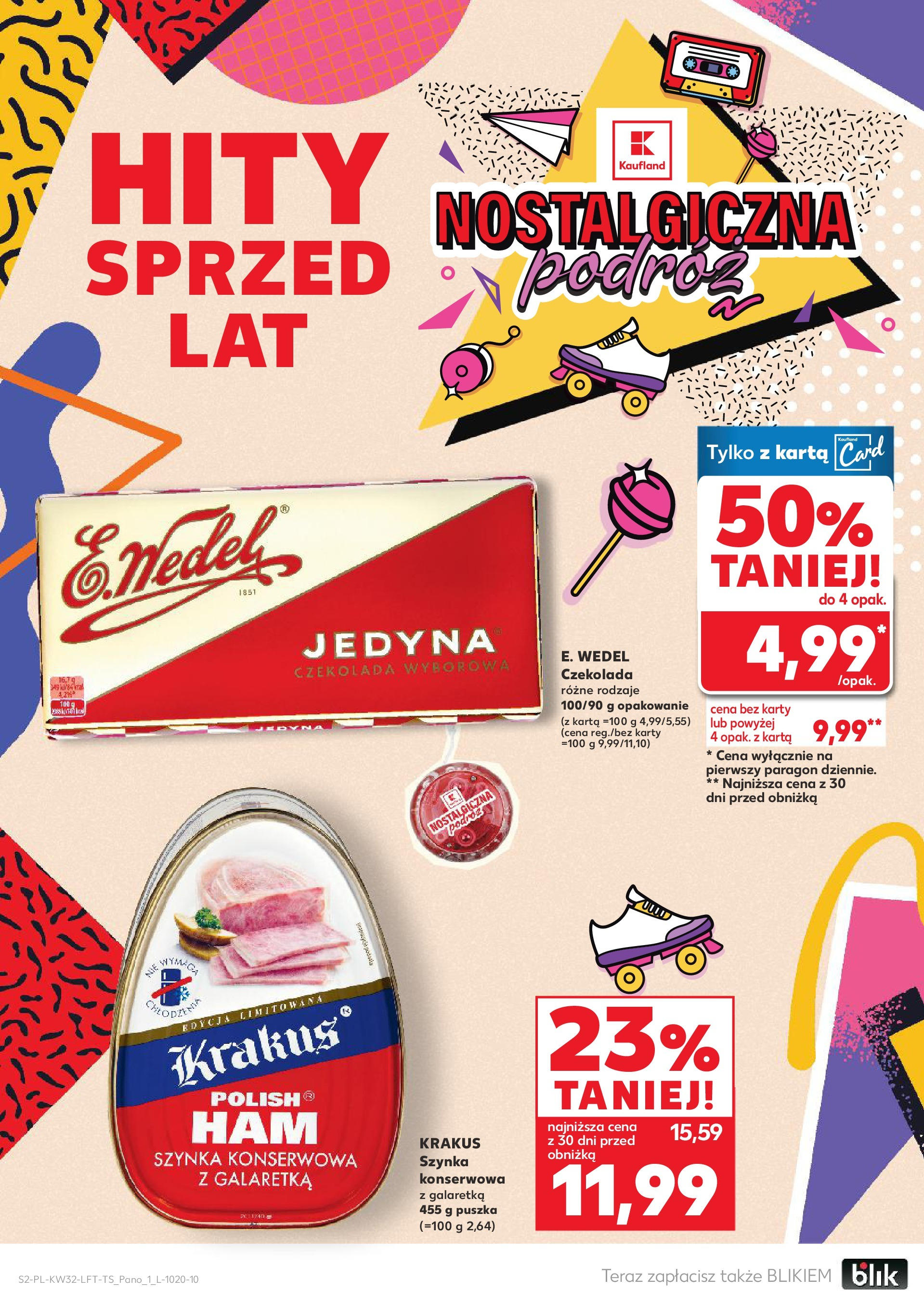 Kaufland gazetka (07.08.2025) - od jutra | Strona: 2 | Produkty: Karta, Galaretka, Szynka, Czekolada Kaufland gazetka od 07.08.2025 - od jutra PDF | Strona: 2 | Produkty: Karta, Galaretka, Szynka, Czekolada