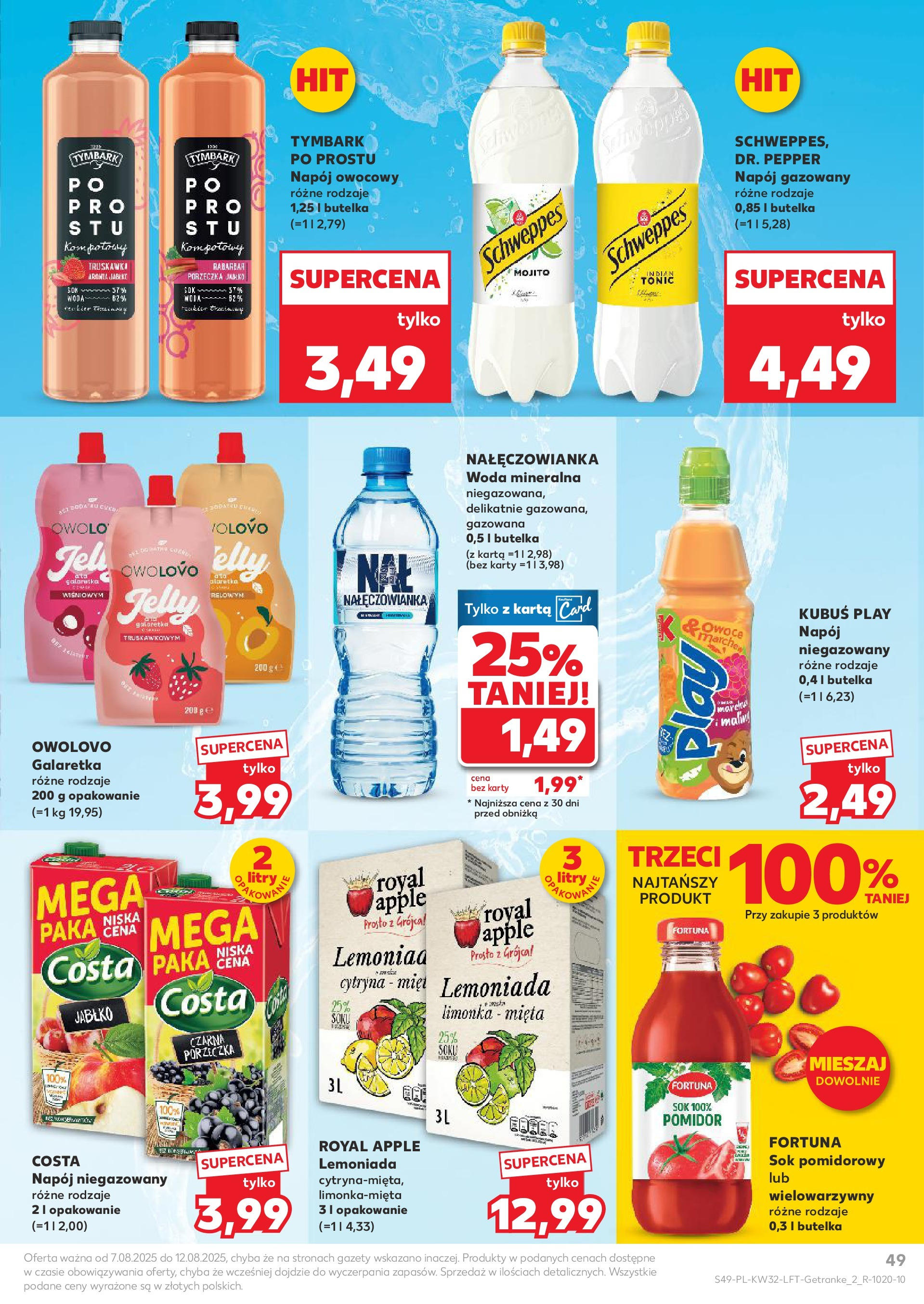 Kaufland gazetka (07.08.2025) - od jutra | Strona: 49 | Produkty: Cytryna, Porzeczka, Truskawki, Woda Kaufland gazetka od 07.08.2025 - od jutra PDF | Strona: 49 | Produkty: Cytryna, Porzeczka, Truskawki, Woda