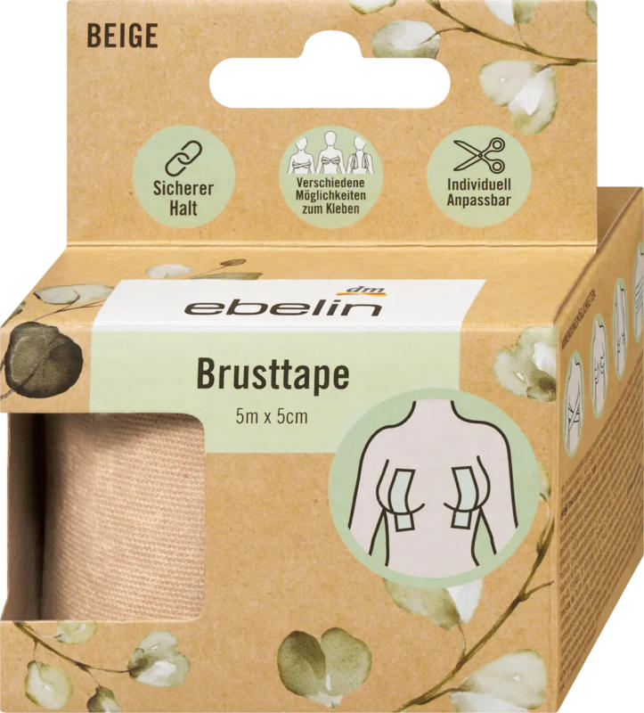 ebelin Brusttape beige
