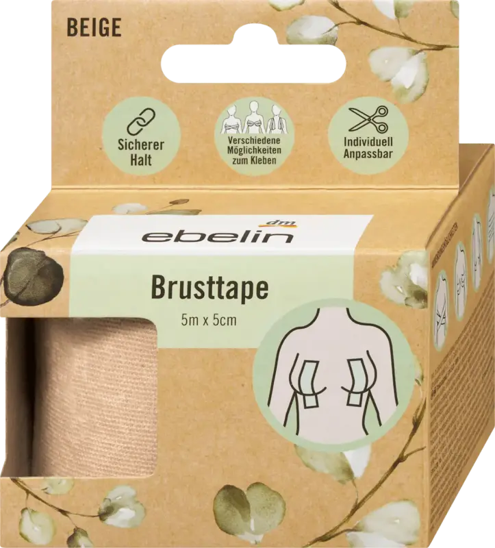 ebelin Brusttape beige