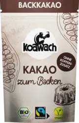 koawach Kakao zum Backen