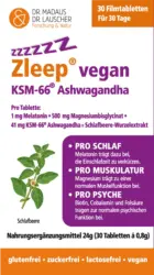 Madaus & Lauscher Zleep vegan KSM-66 Ashwagandha Tabletten 30 St